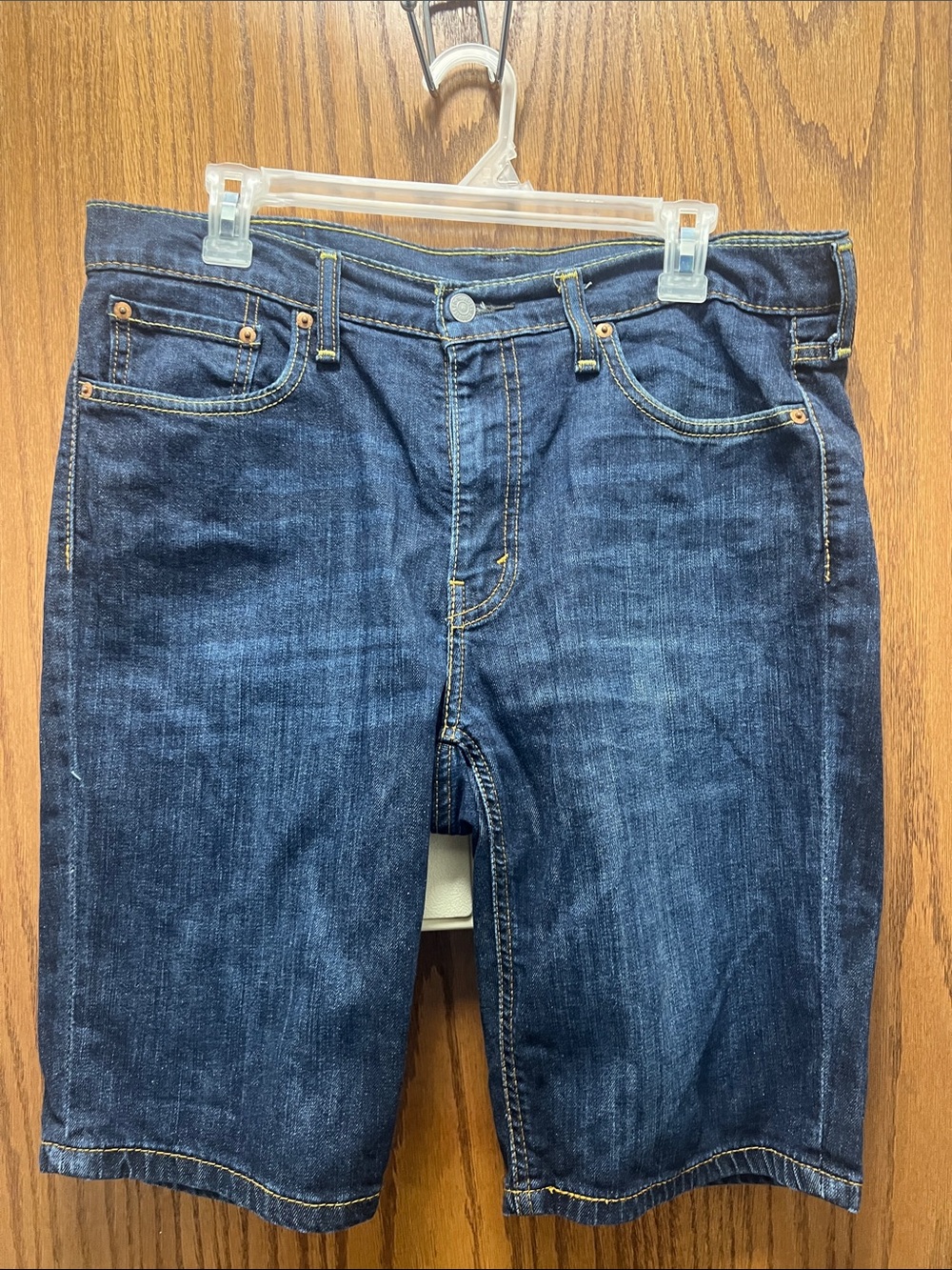 Levi's Indigo Blue Denim Shorts